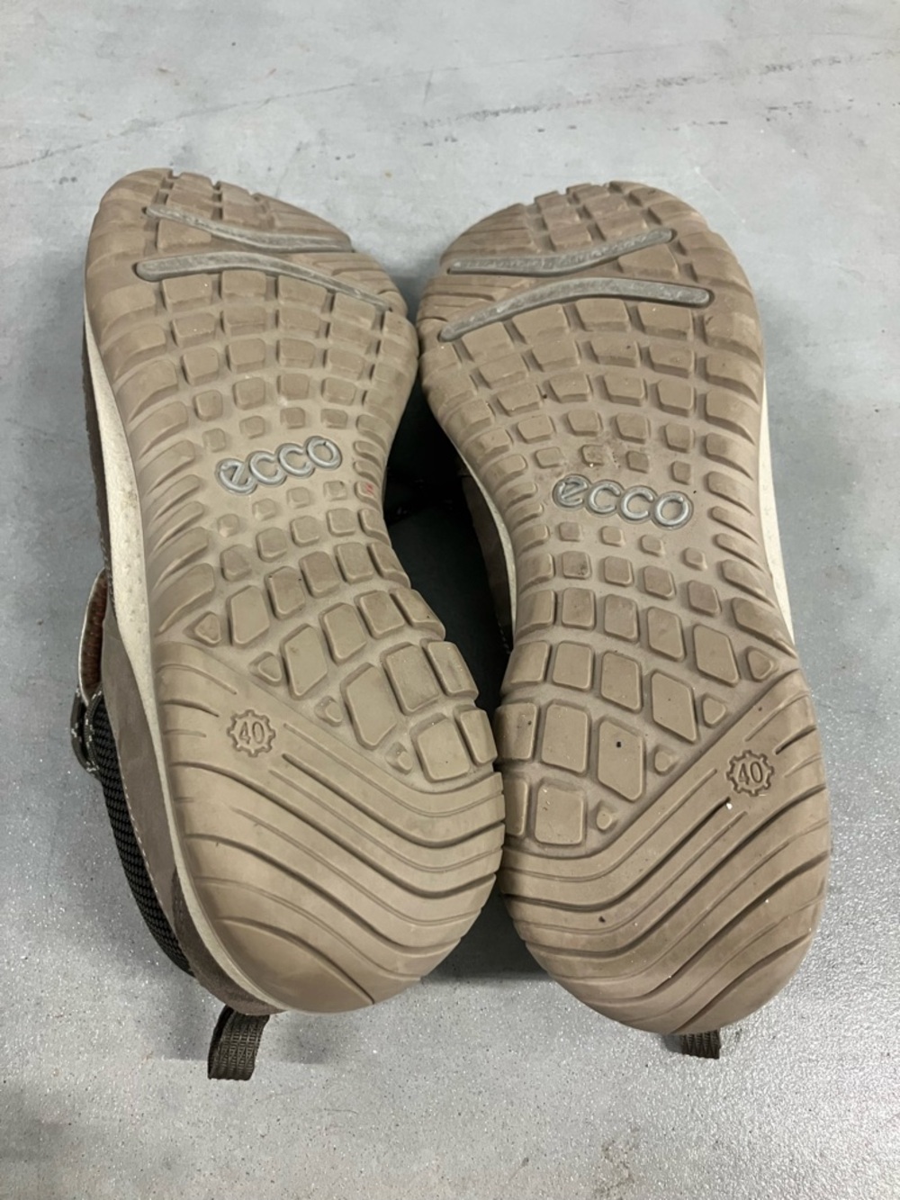 ECCO Women's Aspina Low Hiking Outdoors Shoes Dark Clay Warm Grey Size 40 - Picture 6 of 6